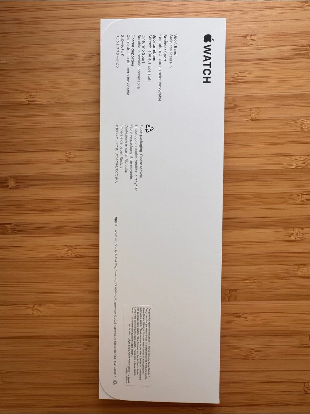Apple Watch Sport Band - light blush